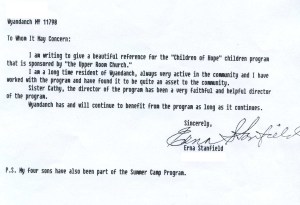 Letter - Erna S (No ID)